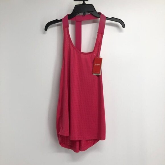 NWT Running Room racerback hot pink tank top small - Picture 2 of 13